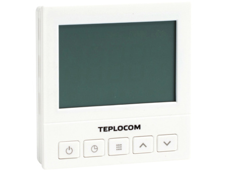 Термостат комнатный Teplocom TS-Prog-220/3A, проводной, прогр., реле 250В, 3А